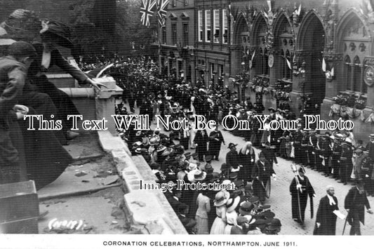 NH 1012 - Northampton Coronation Celebrations, Northamptonshire 1911