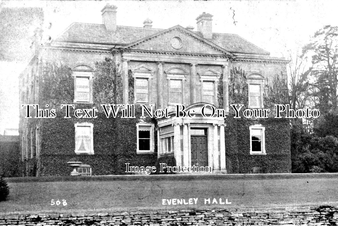 NH 1049 - Evenley Hall, Northamptonshire c1910