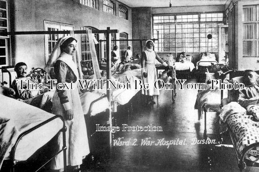 NH 119 - Ward 2, War Hospital, Duston, Northampton, Northamptonshire 1915