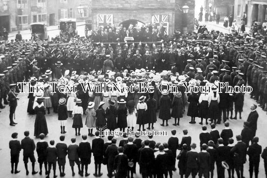 NH 1195 - Proclamation King George V, Oundle, Peterborough