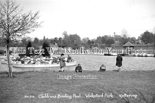 NH 1211 - The Childrens Boating Pool, Wicksteed Park, Kettering