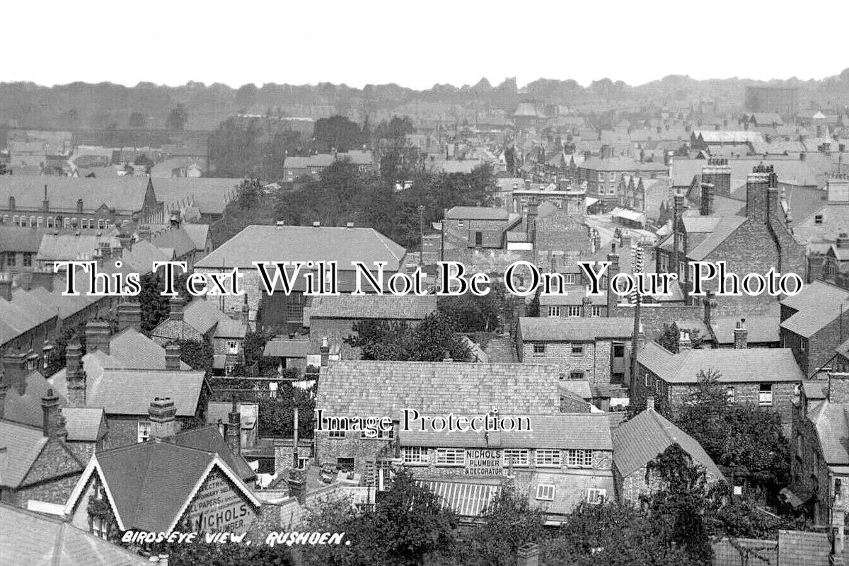 NH 1299 - Aerial View Of Rushden, Northamptonshire