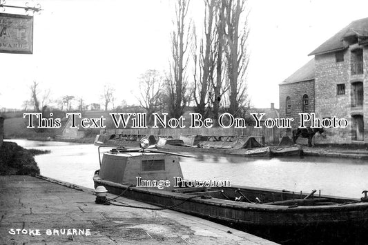 NH 1325 - Canal At Stoke Bruerne, Northamptonshire