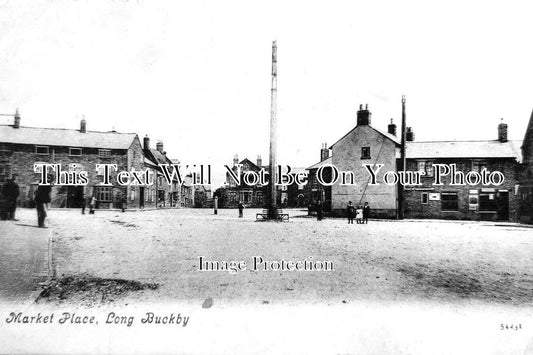 NH 1331 - Market Place, Long Buckby, Northamptonshire c1908