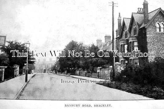 NH 1345 - Banbury Road, Brackley, Northamptonshire c1910