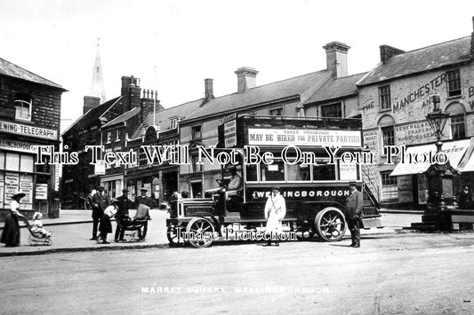 NH 1349 - Market Square, Wellingborough, Northamptonshire
