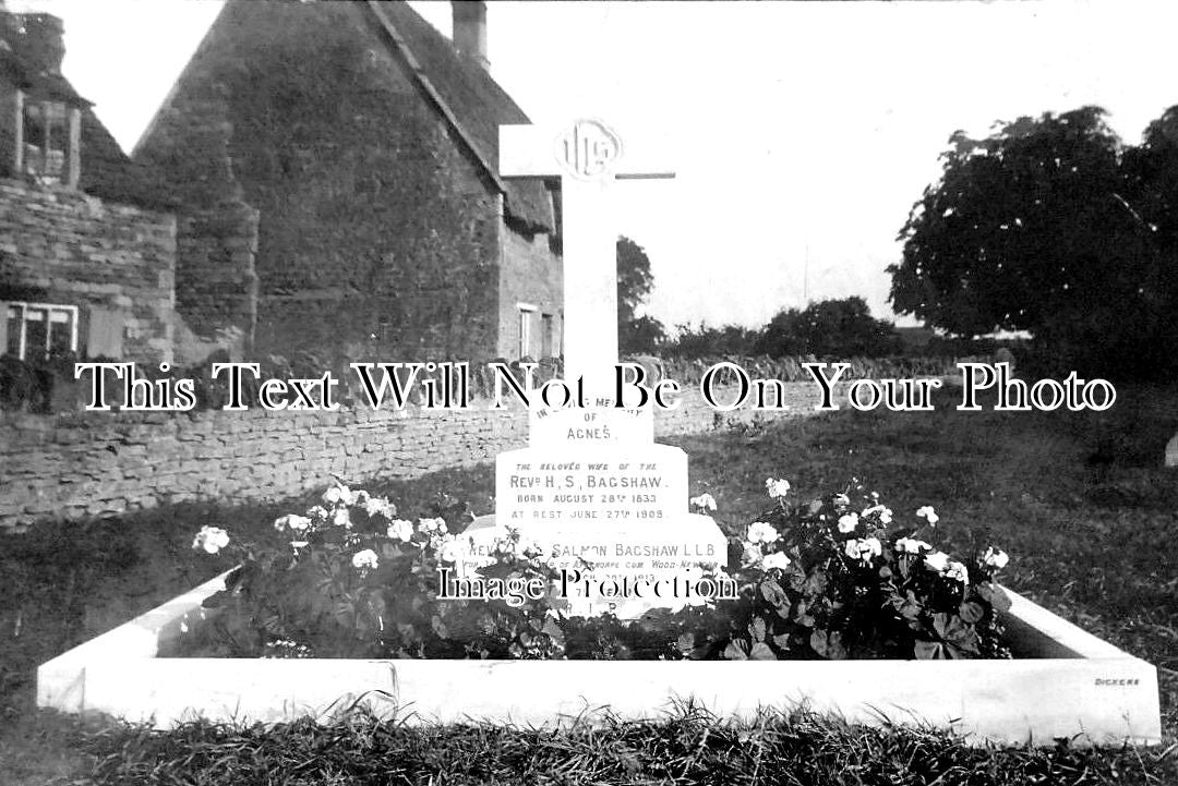 NH 1364 - Grave Of Rev Bagshaw, Apethorpe Cum Wood Newton