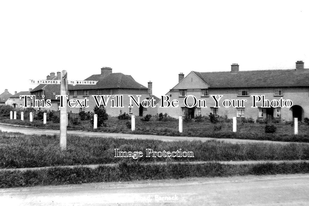 NH 1381 - Council Houses, Uffington Road, Barnack, Northamptonshire