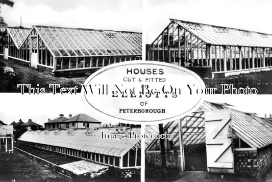 NH 1390 - Elliotts Greenhouses Advert, Peterborough, Northamptonshire