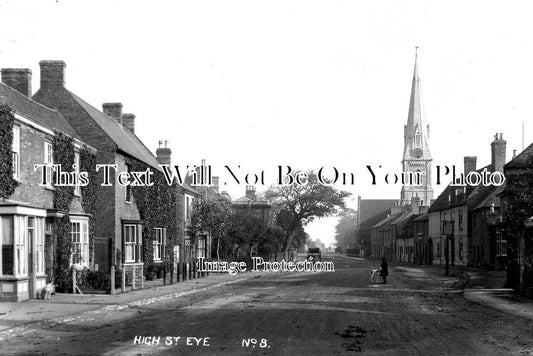 NH 1397 - High Street, Eye, Northamptonshire c1913