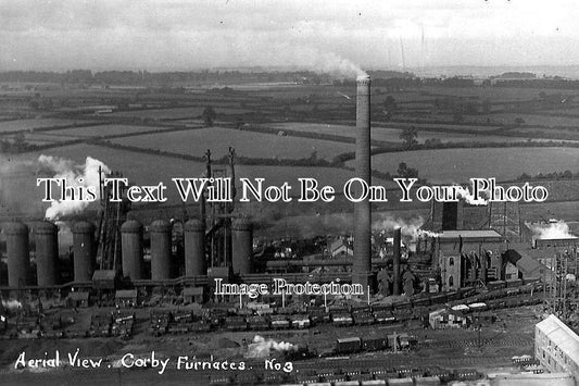 NH 14 - Corby Furnaces, Aerial View, Northamptonshire