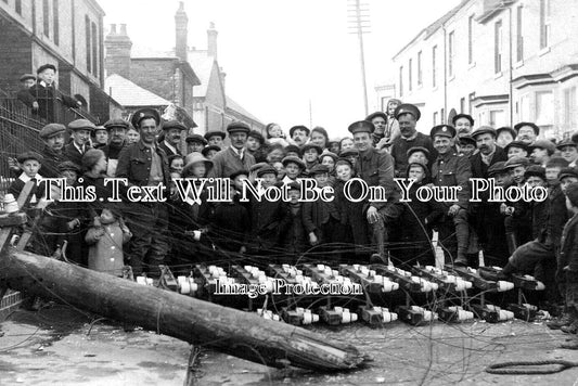 NH 1426 - Telephone Pole Collapse, Rushden, Northamptonshire