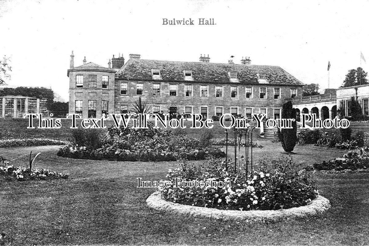 NH 1474 - Bulwick Hall, Northamptonshire c1907 – JB Archive