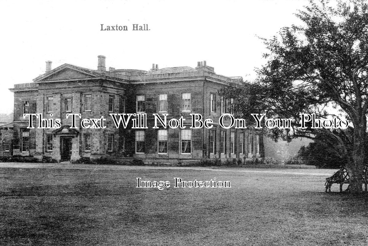 NH 1476 - Laxton Hall, Northamptonshire c1909