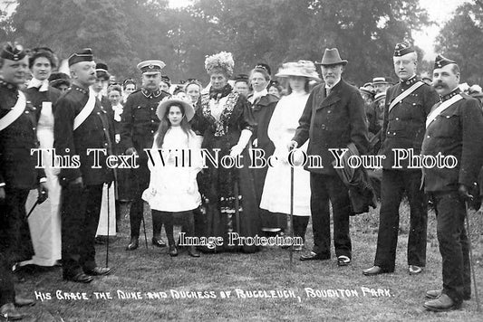 NH 1527 - Duke & Duchess Of Buccleuch, Boughton Park, Northamptonshire 1908