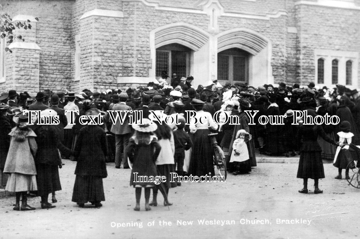 NH 158 - Opening of the New Wesleyan Church, Brackley, Northamptonshire