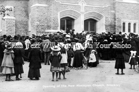 NH 158 - Opening of the New Wesleyan Church, Brackley, Northamptonshire