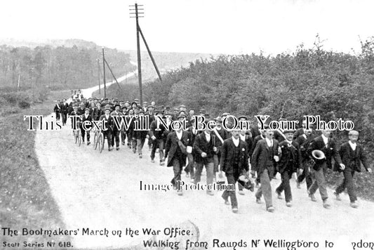 NH 1604 - Bootmakers March, Raunds To Wellingborough, Northamptonshire 1905