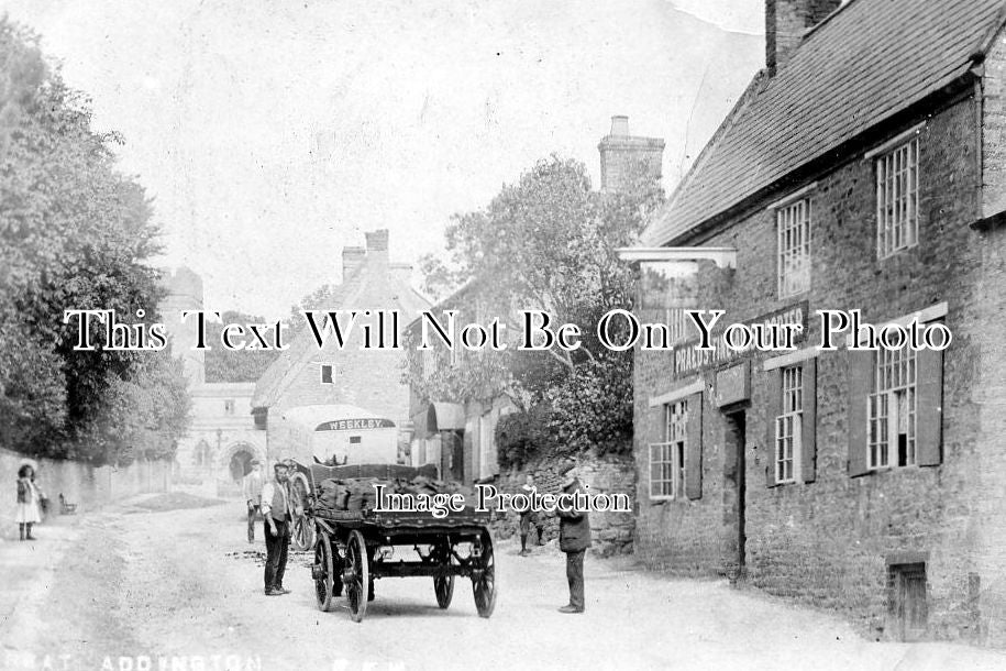 NH 161 - Hare & Hounds, Great Addington, Wellingborough, Northamptonshire c1904