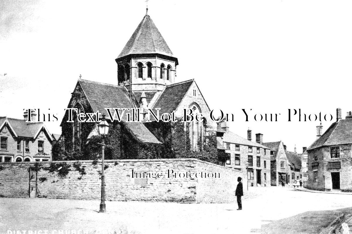 NH 1613 - Oundle District Church, Northamptonshire c1907