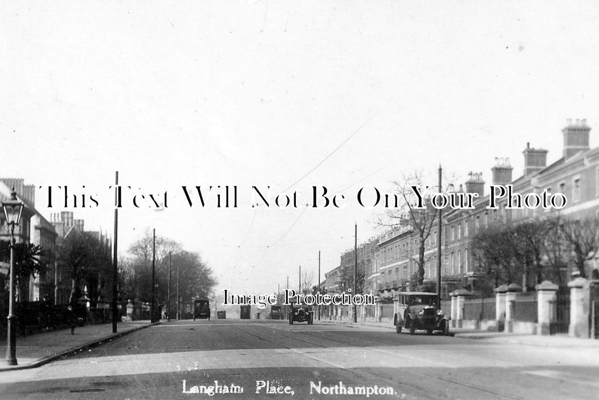 NH 174 - Old Langham Place, Barrack Road, Northampton, Northamptonshire c1932