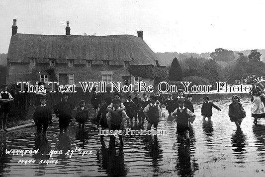 NH 1740 - Warkton Flood, Northamptonshire 1912