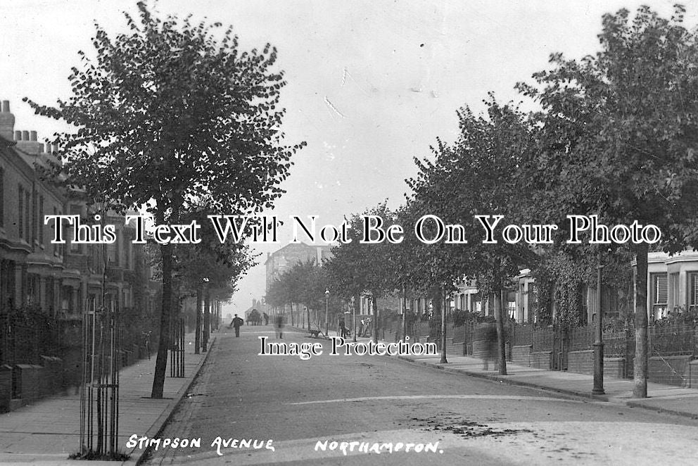 NH 177 - Stimpson Avenue, Northampton, Northamptonshire c1915