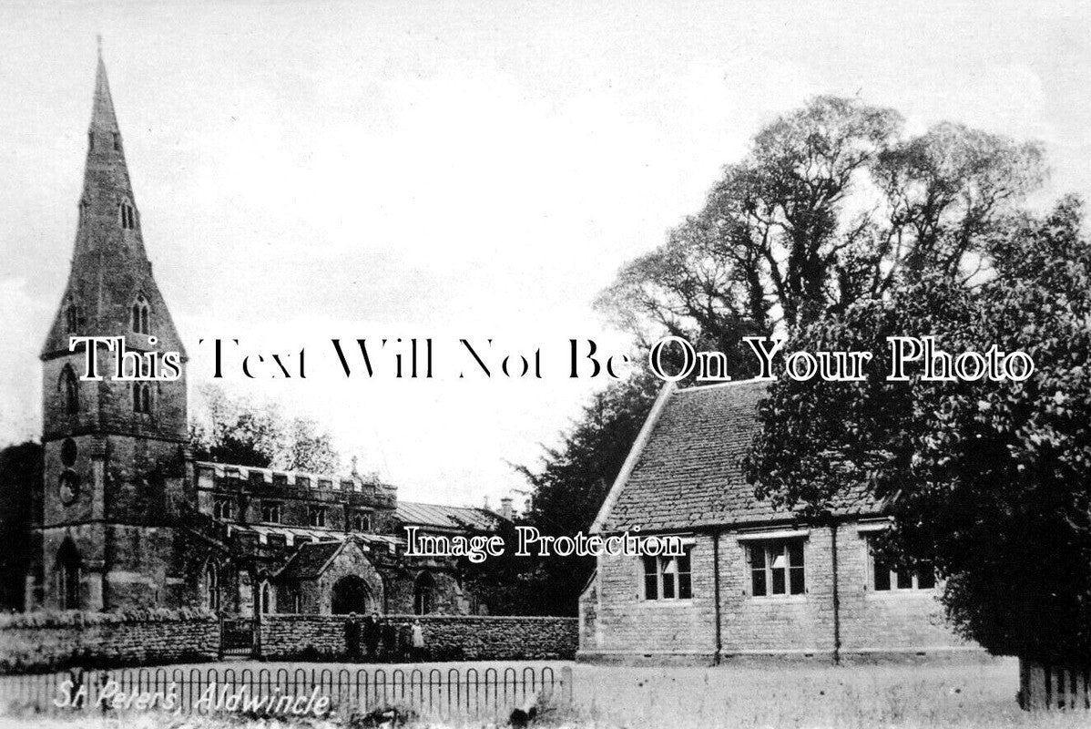 NH 1771 - St Peter's Church, Aldwincle, Northamptonshire c1920