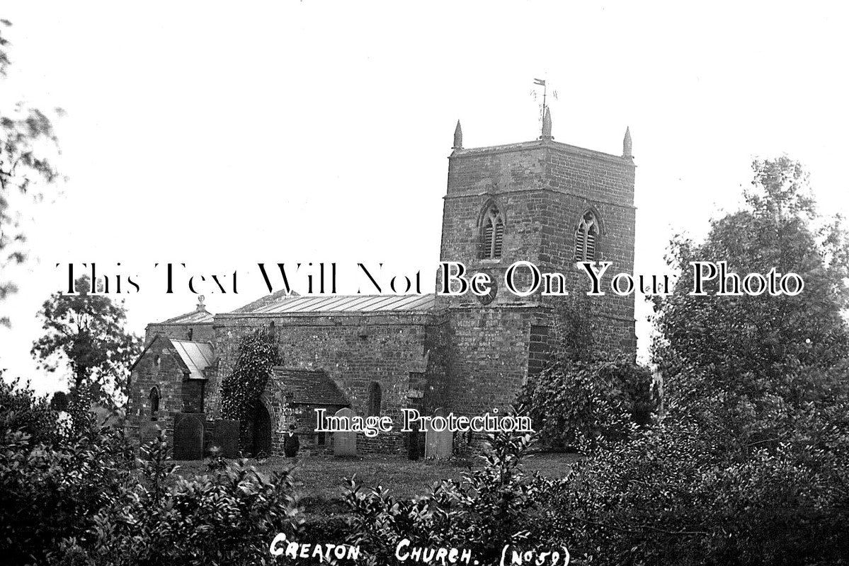 NH 1781 - Creaton Church, Northamptonshire c1912