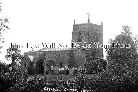 NH 1781 - Creaton Church, Northamptonshire c1912