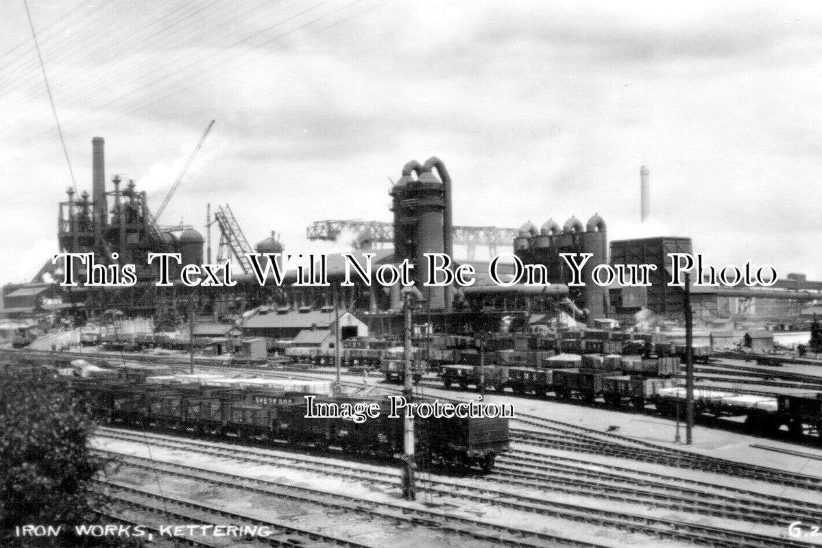 NH 1812 - Iron Works, Kettering, Northamptonshire c1920