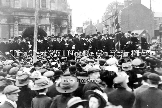 NH 1815 - King George V Proclamation, Rothwell, Northamptonshire