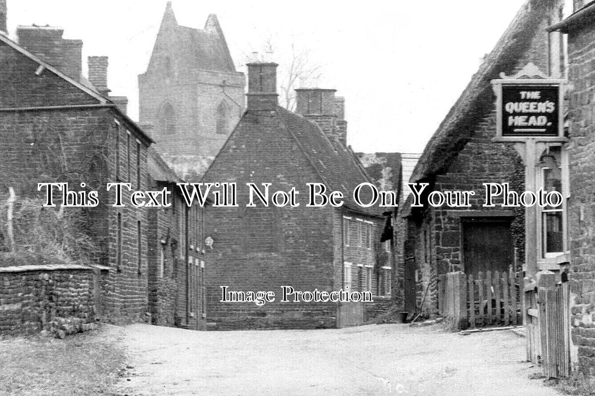 NH 1846 - The Queens Head Pub, Maidford, Northamptonshire c1906