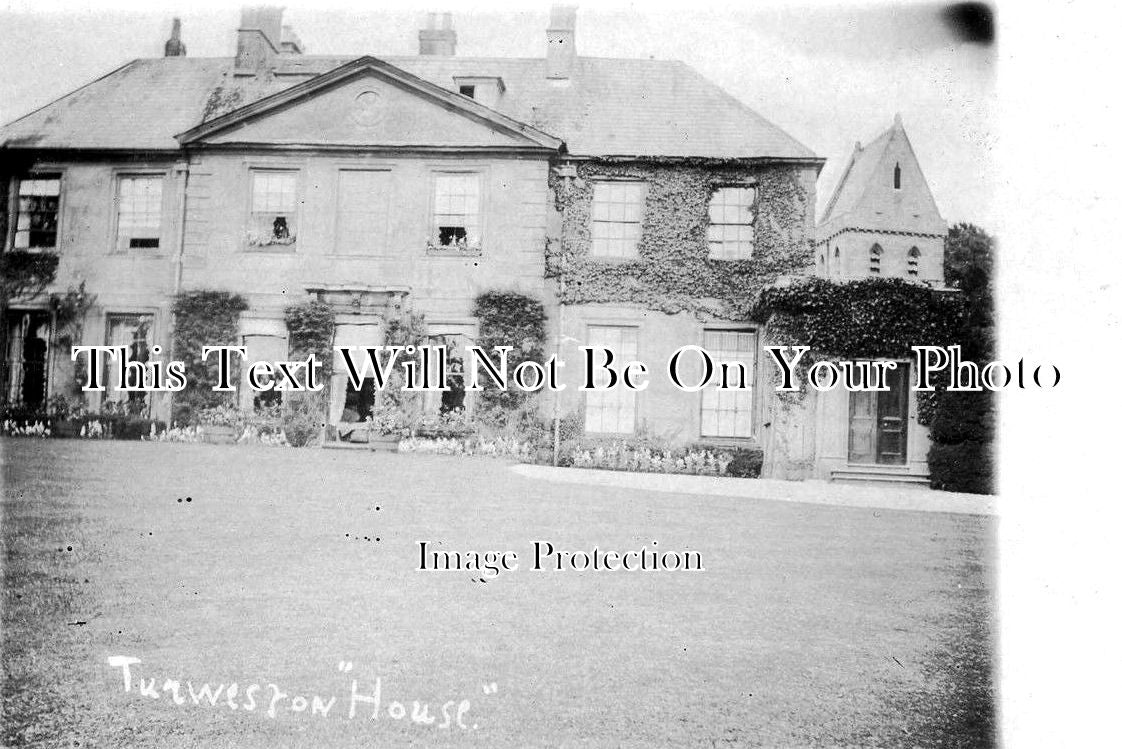 NH 185 - Turweston House, Brakley, Northamptonshire c1906