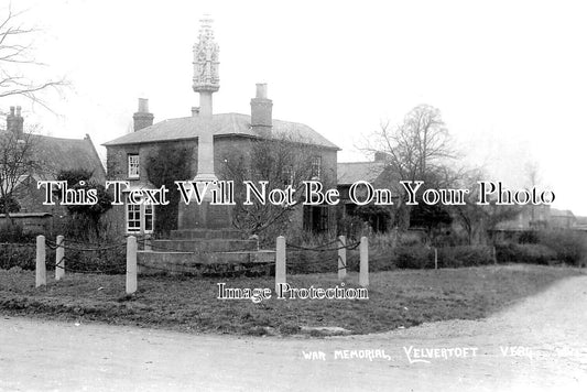 NH 1850 - Yelvertoft War Memorial, Northamptonshire