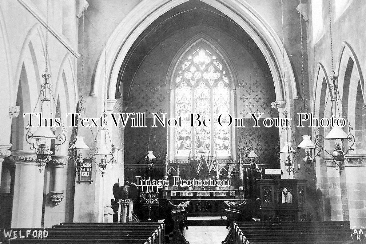 NH 1878 - Welford Church, Northamptonshire c1907