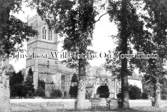 NH 1879 - Pytchley Church, Kettering, Northamptonshire c1908