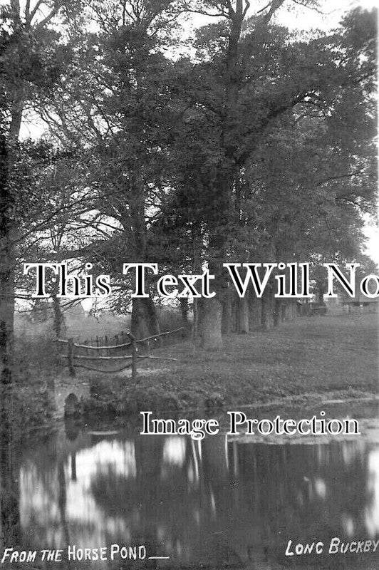 NH 1880 - The Horse Pond, Long Buckby, Northamptonshire c1912