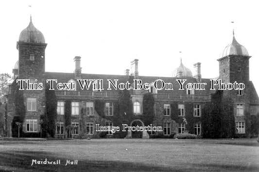 NH 1882 - Maidwell Hall, Northamptonshire