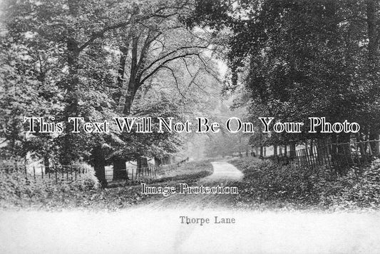 NH 1887 - Thorpe Lane, Kettering, Northamptonshire c1918