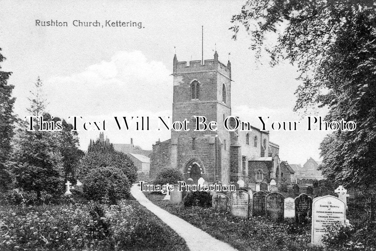 NH 1892 - Rushton Church, Kettering, Northamptonshire