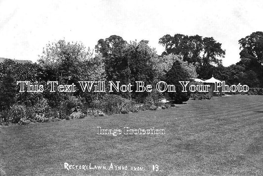 NH 1902 - Rectory Lawn, Aynho Rectory, Northamptonshire c1908