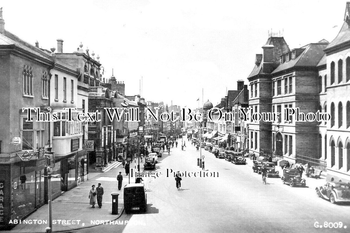 NH 1911 - Abington Street, Northampton, Northamptonshire