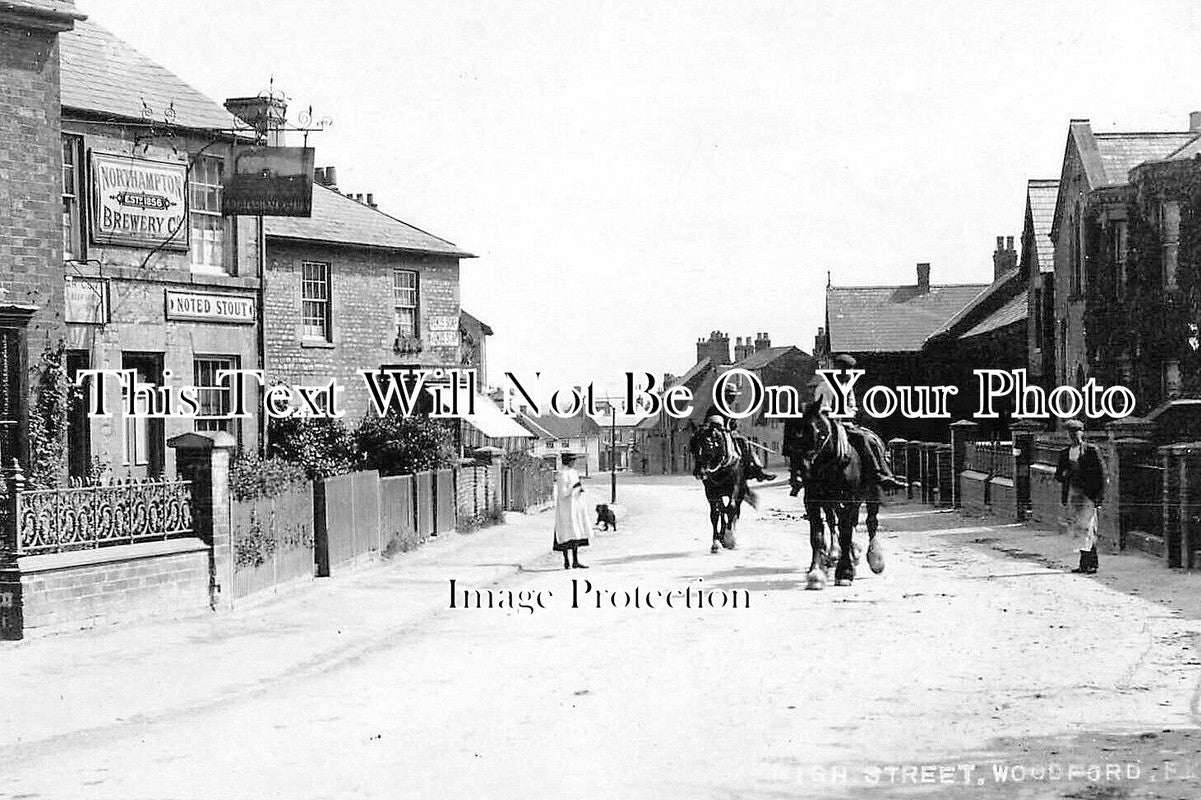 NH 1915 - High Street, Woodford, Northamptonshire