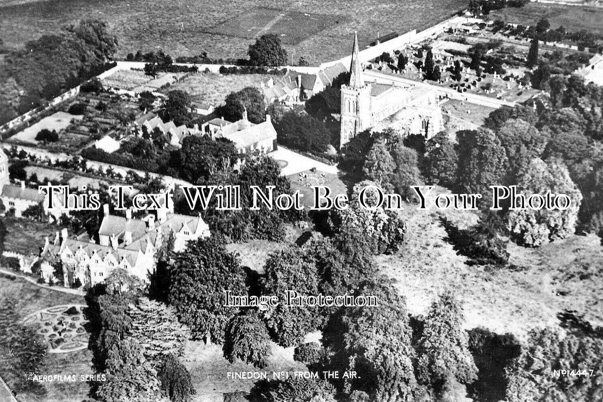 NH 1931 - Finedon From The Air, Northamptonshire