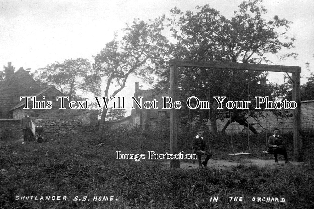 NH 1933 - In The Orchard, Shutlanger SS Home, Northamptonshire c1910