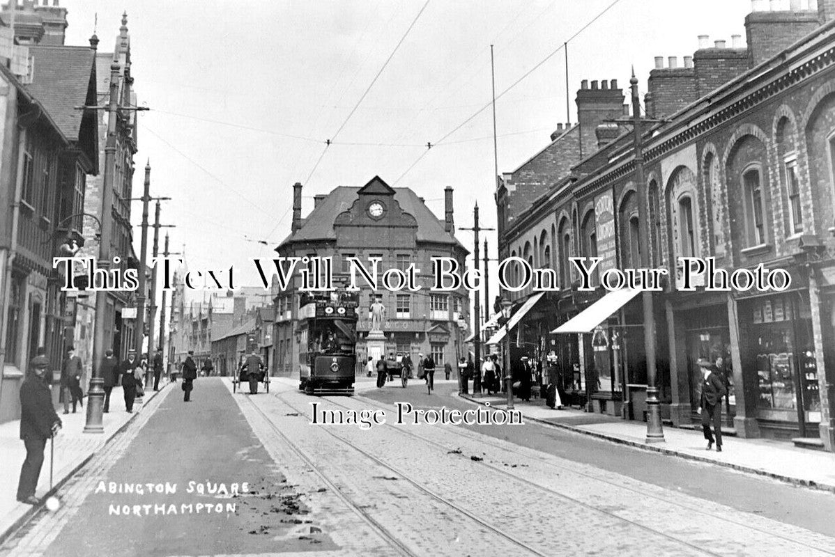 NH 1934 - Abington Square, Northampton, Northamptonshire