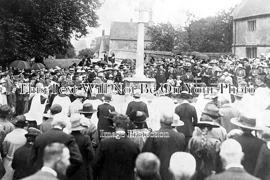 NH 1936 - Dedication Of Weekley War Memorial, Northamptonshire