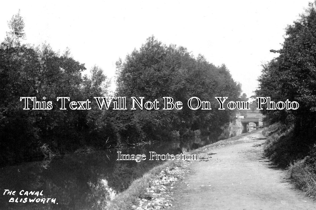 NH 1977 - The Canal At Blisworth, Northamptonshire c1913