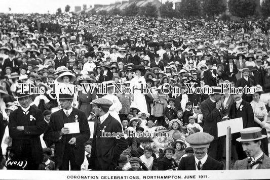 NH 198 - Coronation Celebrations, Northampton, Northamptonshire June 1911